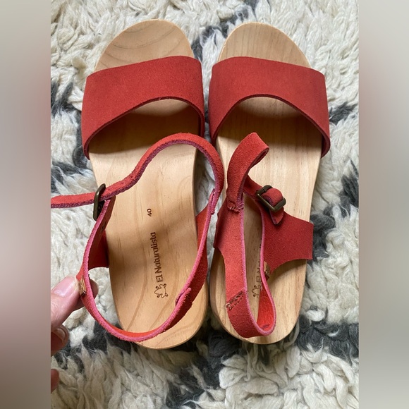 NWOT El Naturalista sandals in coral, size 40 (9.5) - Picture 4 of 6